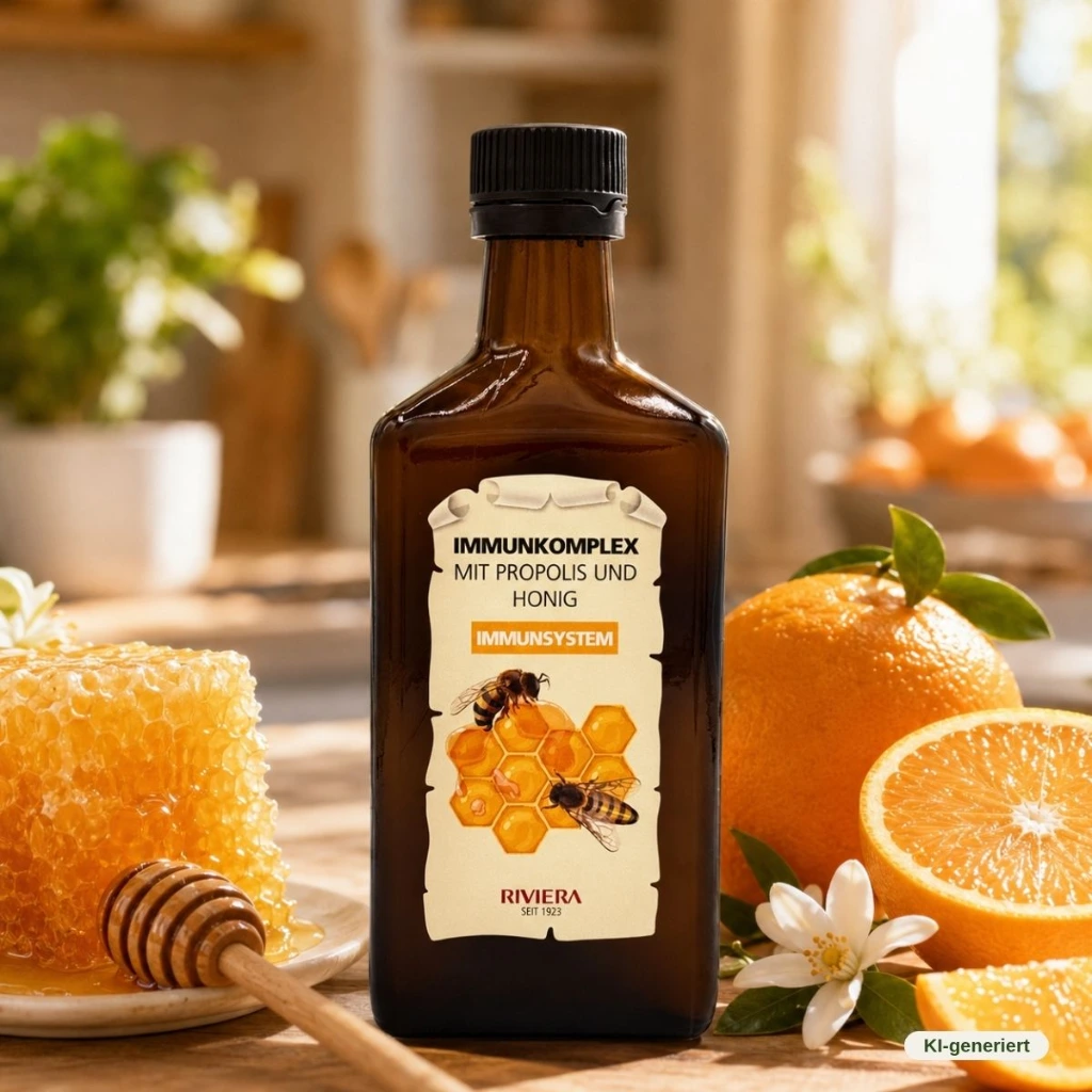 Riviera Immunkomplex mit Propolis und Honig 250 ml IKPH0250 Frühstück.webp