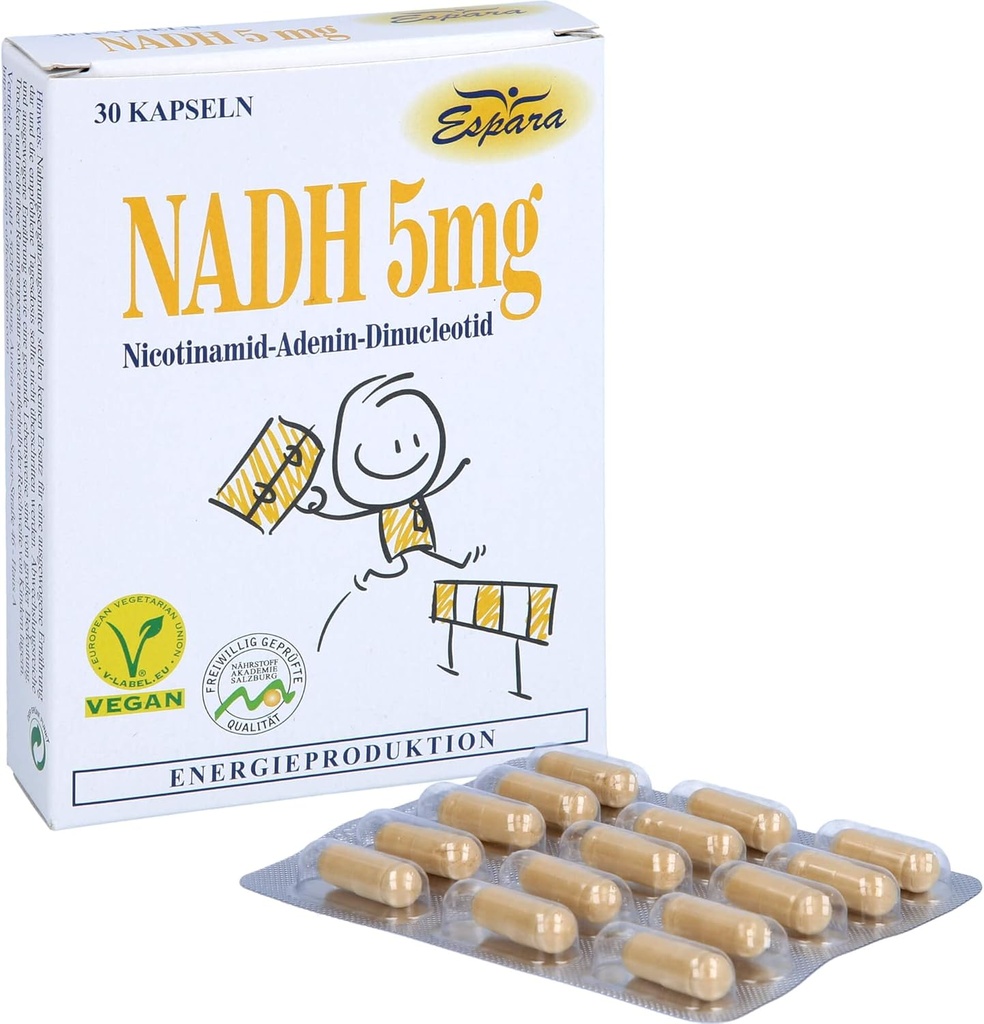 Espara NADH 5mg 30 Kps.