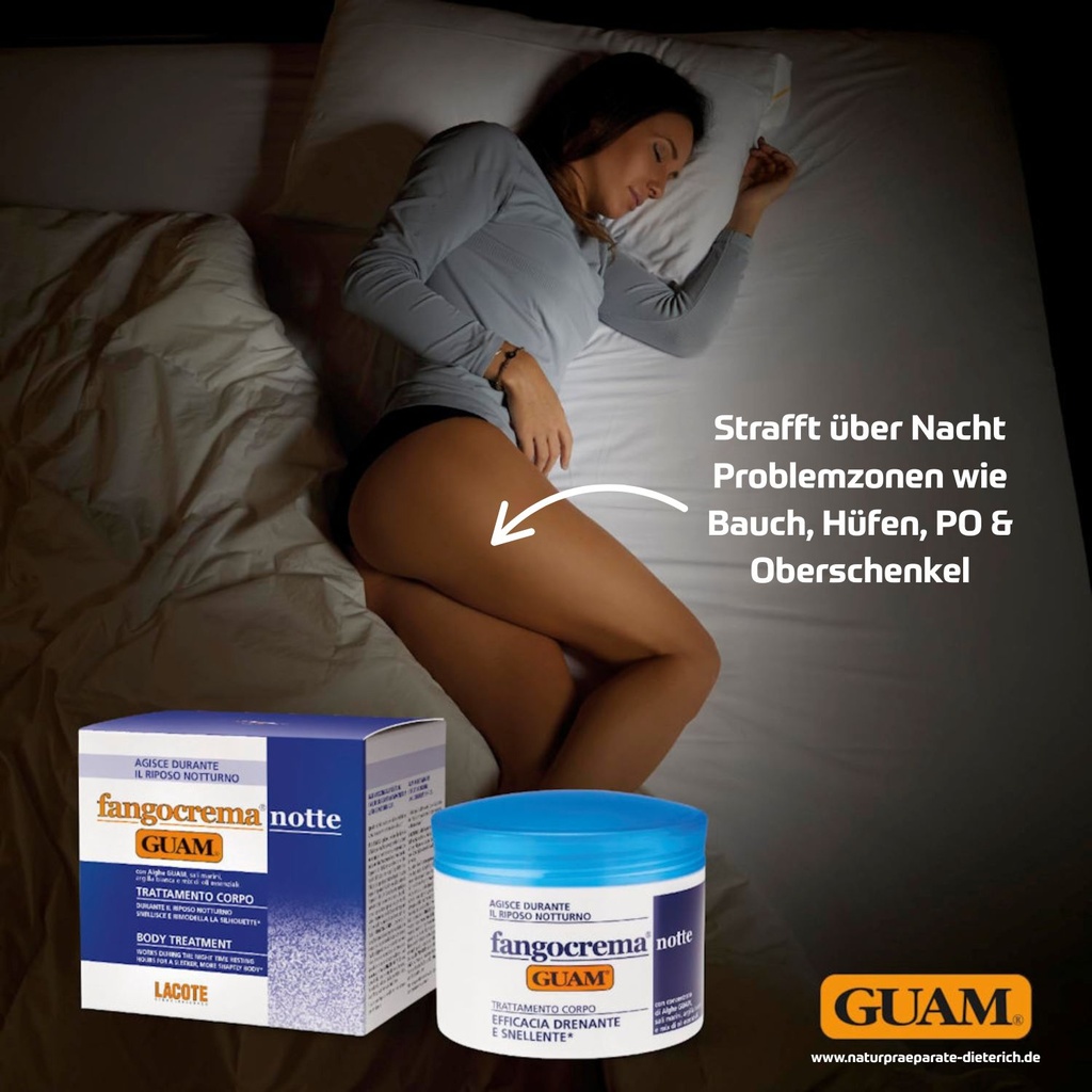 GUAM Fangocrema Notte für die Nacht 500ml