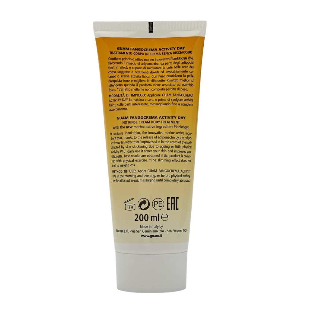 GUAM FANGOCREMA ACTIVITY DAY mit PLANKTIGYN Tube 200ml 