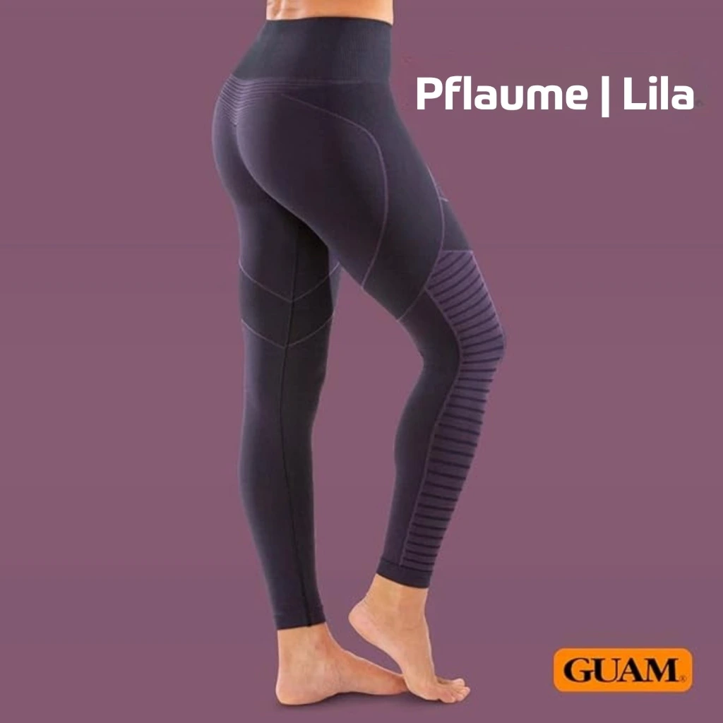 GUAM Leggins COMFORT FIT PURPLE (Lila)Seitenansicht.webp