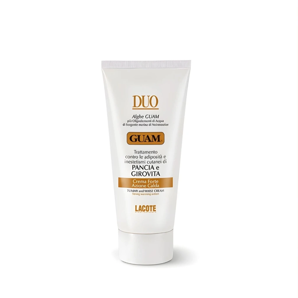 GUAM DUO Bauch und Hüfte Intensivcreme fettreduzierend 150ml 285 Tube.webp