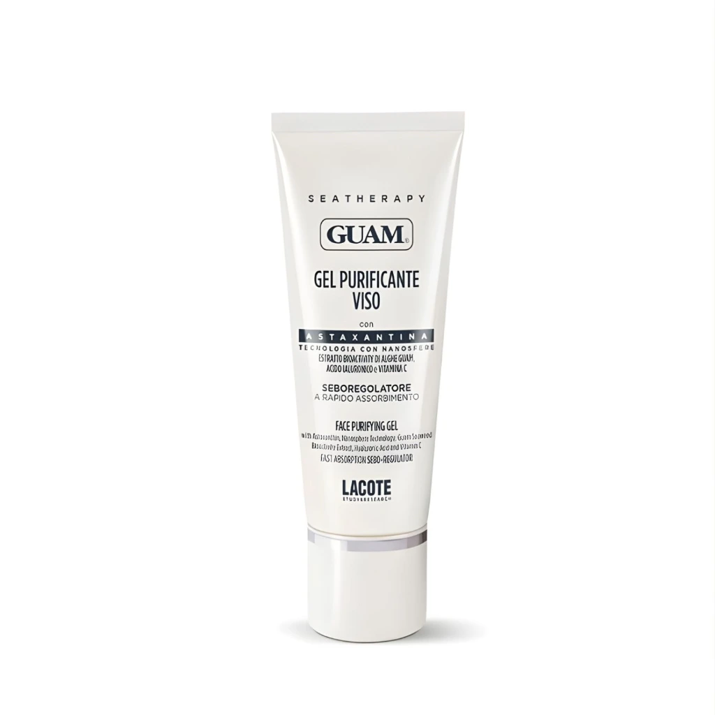 GUAM SEATHERAPY Gel Purificante - reinigendes Gesichtsgel Astaxantine 50ml 1250 Tube.webp