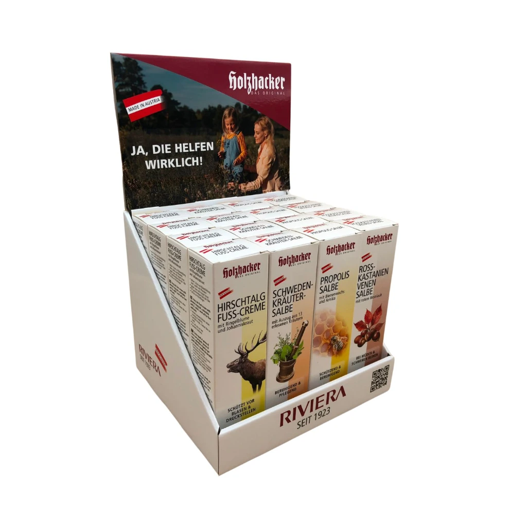 RIVIERA Cremen Bestseller Display  BSDS0001seitlich links.webp