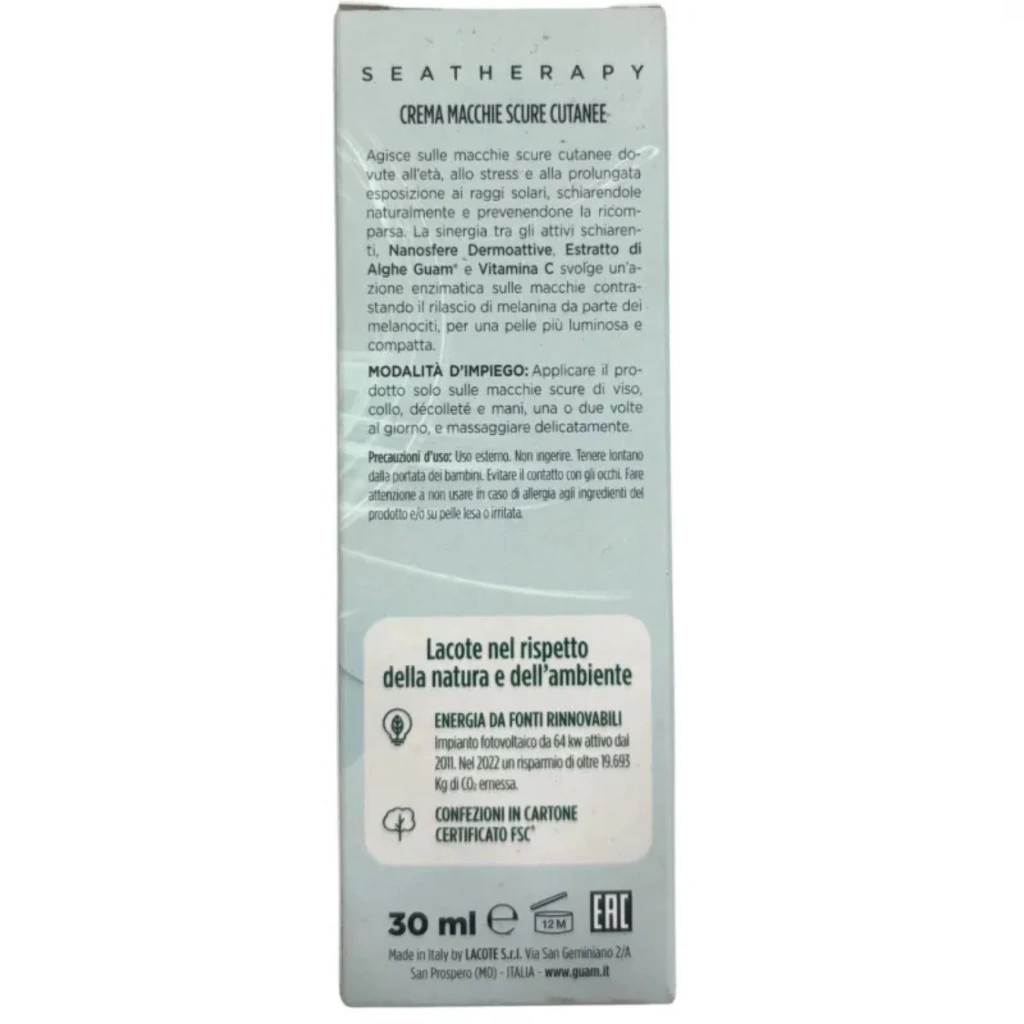 GUAM Seatherapy gegen dunkle Hautflecken  30ml 1120 Packung S.webp
