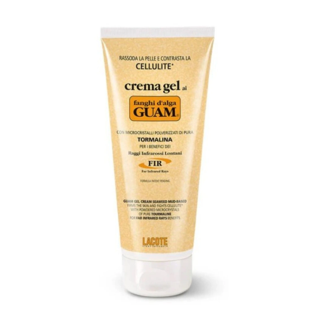 GUAM hautstraffende Fango-Gel-Creme FIR 200 ml 805-2_Tube 1500x1500px.webp