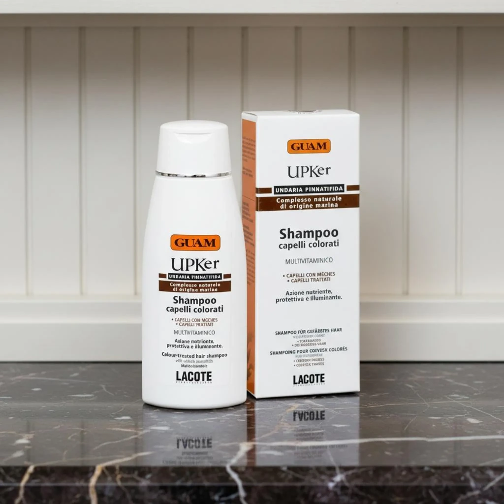 GUAM UPKer Shampoo für gefärbtes Haar und Strähnen 200ml_4.webp