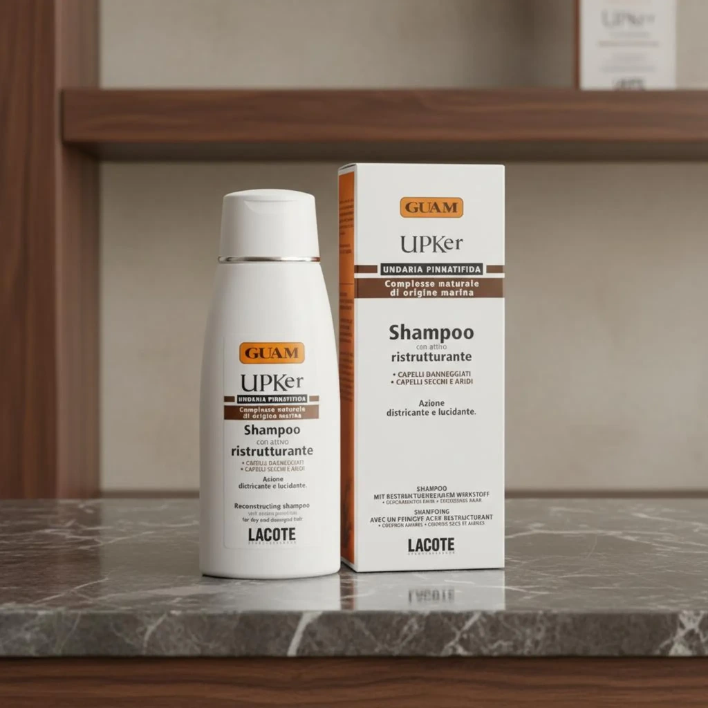 GUAM UPKer Shampoo trockenes Haar, gegen Haarspliss_5.webp