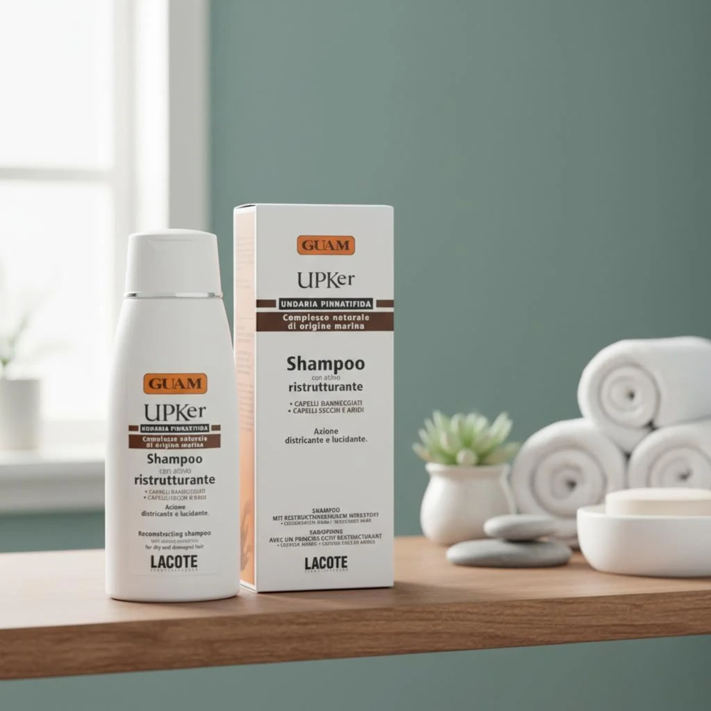 GUAM UPKer Shampoo trockenes Haar, gegen Haarspliss_3.webp