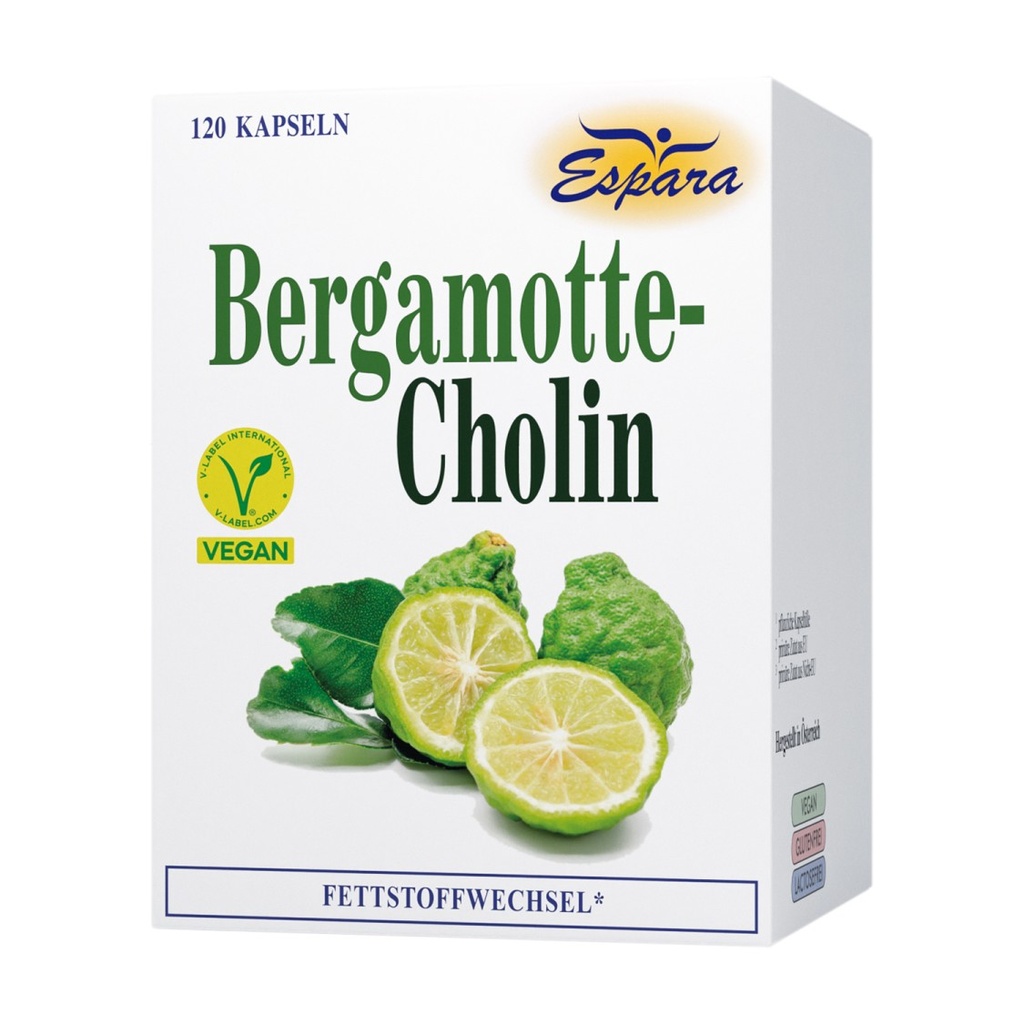 Espara Bergamotte-Cholin Kapseln 120 Kps.