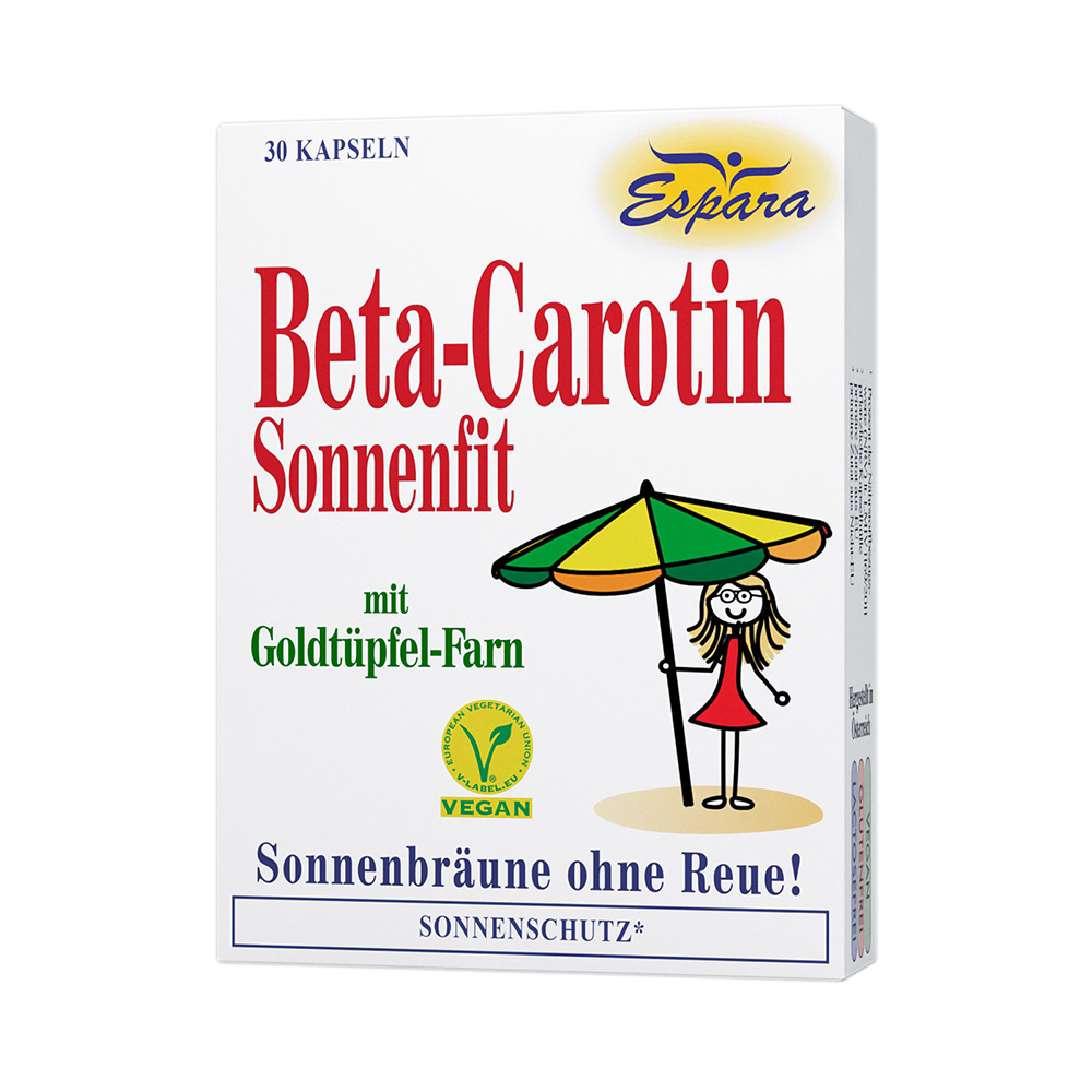 Espara Beta-Carotin Sonnenfit Kapseln 30 Ksp.