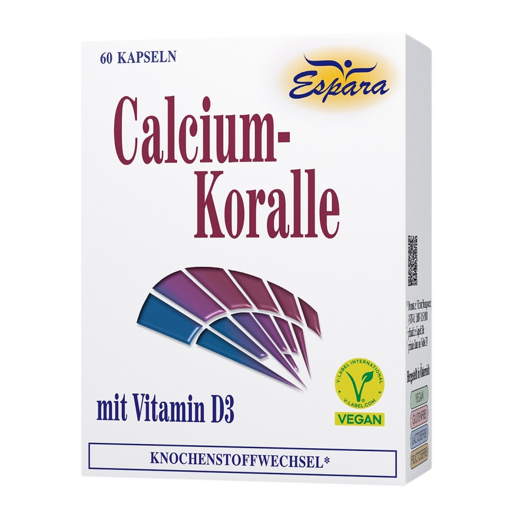Espara Calcium-Koralle  60 Kapseln