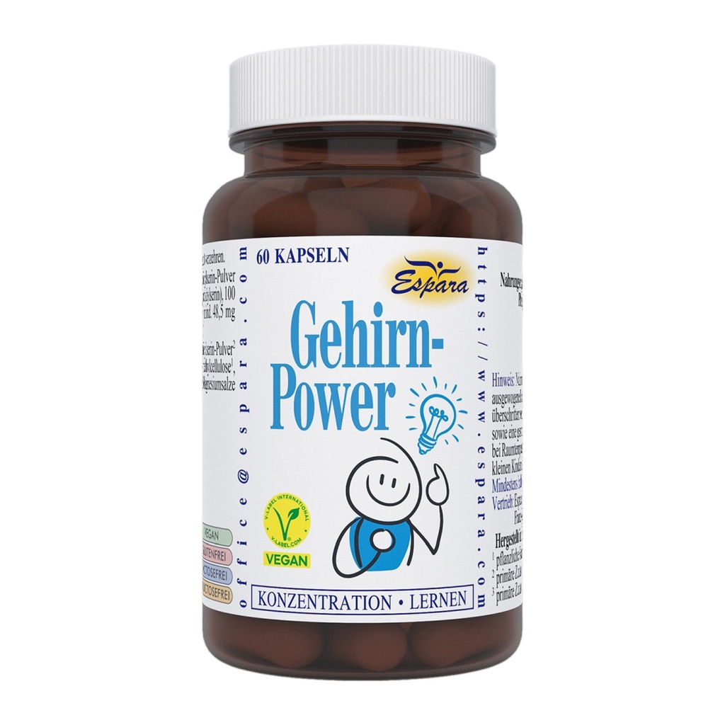 [7401251] Espara Gehirn-Power Kapseln 60 Kps.