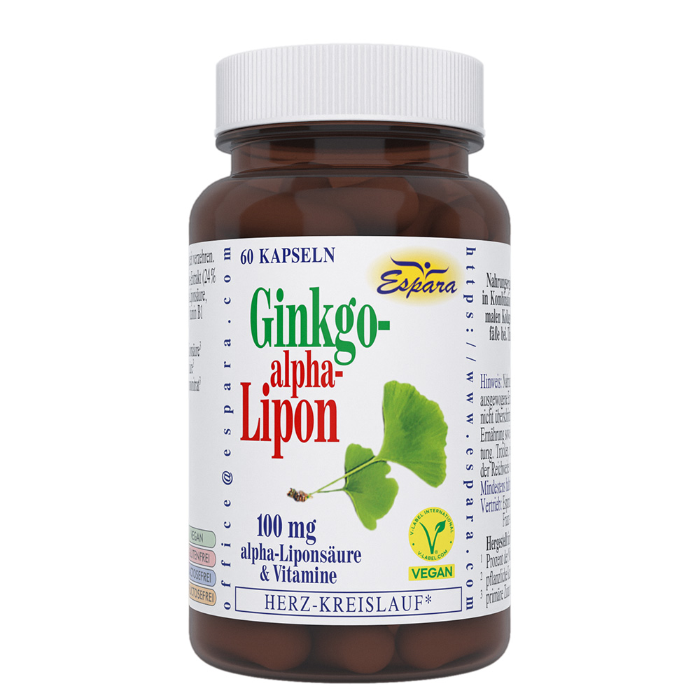 Espara Ginkgo-alpha-Lipon  60 Kps.