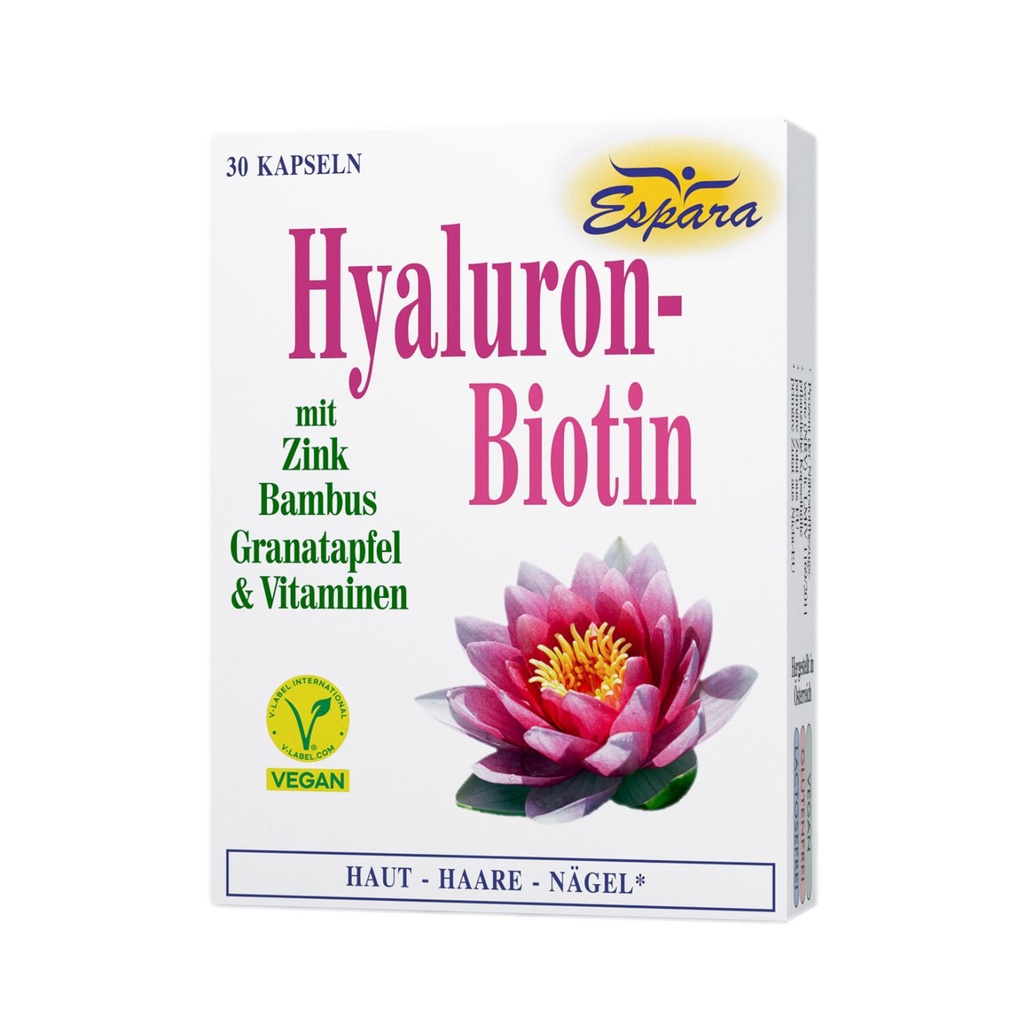 Espara Hyaluron-Biotin Kapseln 30 Kps.