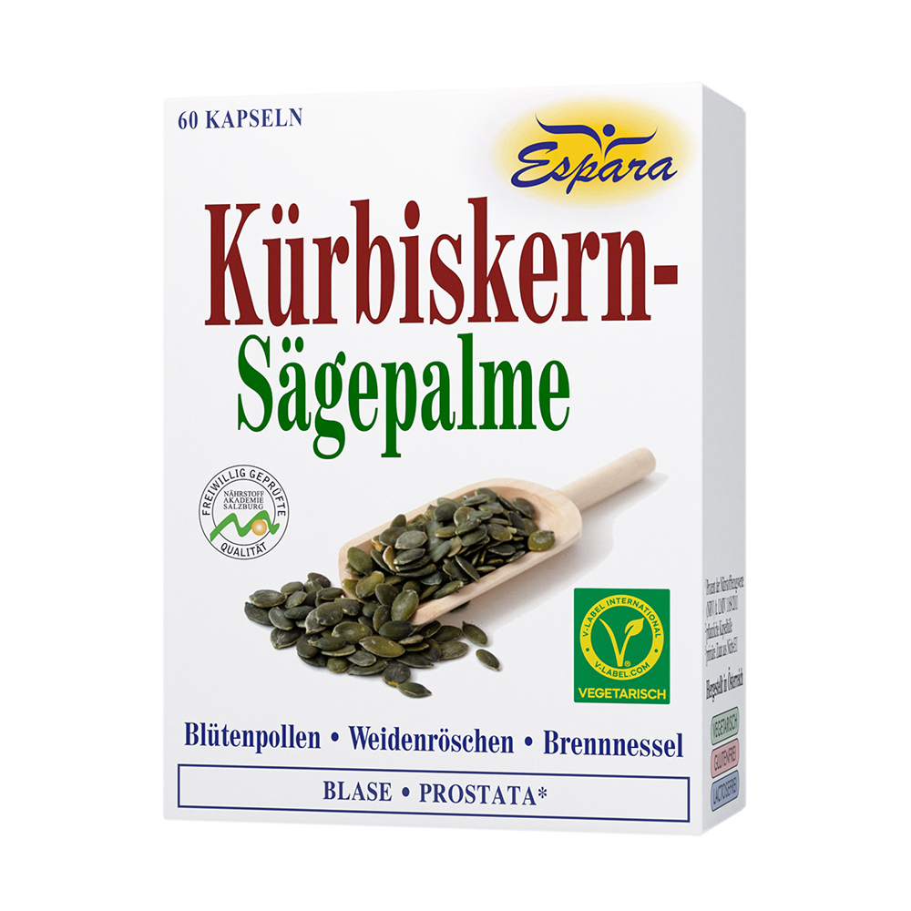 Espara Kürbiskern-Sägepalme Kapseln 60 Kps.