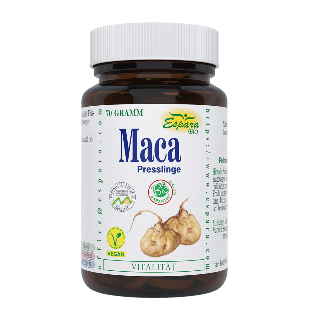 [7403293] Espara Maca BIO Presslinge ca. 140 Stk.