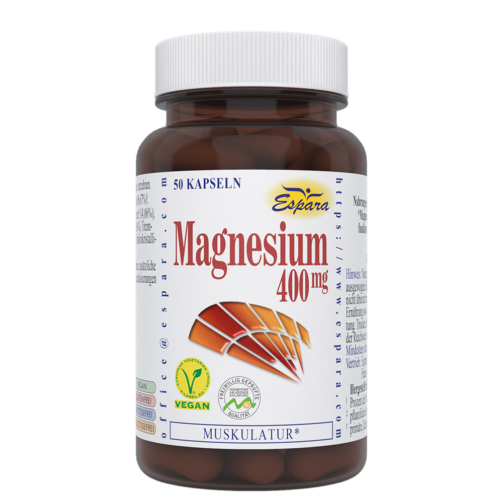 [7401640] Espara Magnesium 400mg Kapseln 50 Kps.