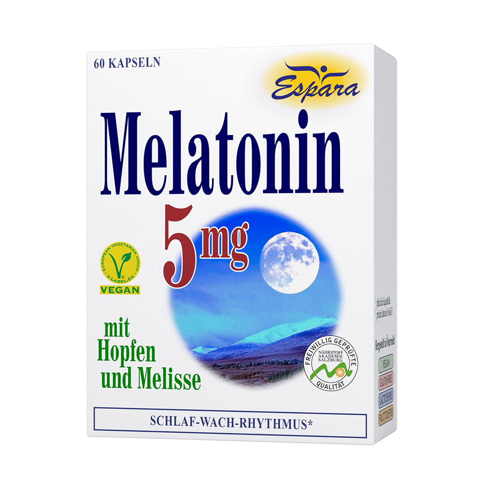 [7402081] Espara Melatonin 5mg 60 Kps.