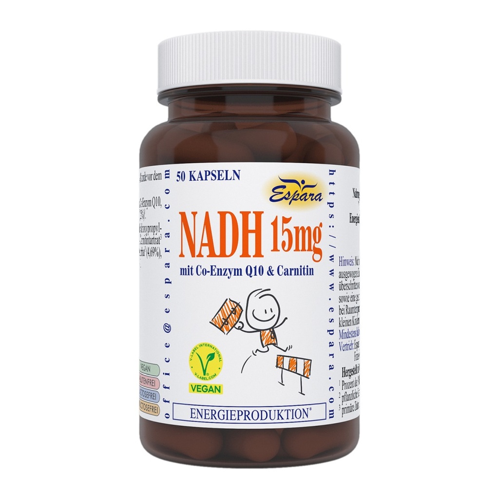 [7401534] Espara NADH 15mg Kapseln 50 Kps.