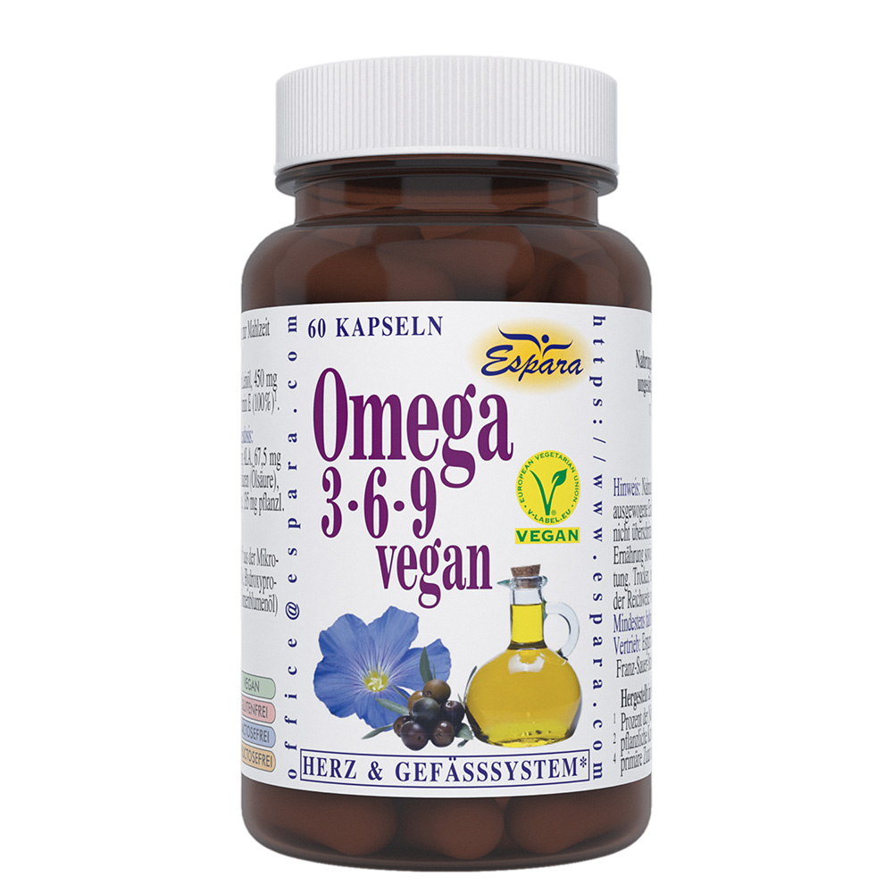 [7403156] Espara Omega-3-6-9 vegan Kapseln 60 Kps.