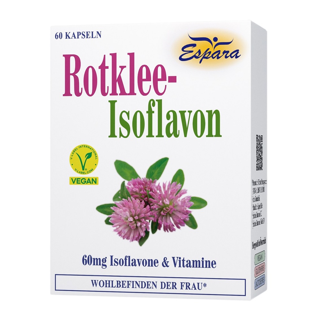 Espara Rotklee-Isoflavon Kapseln 60 Kps.