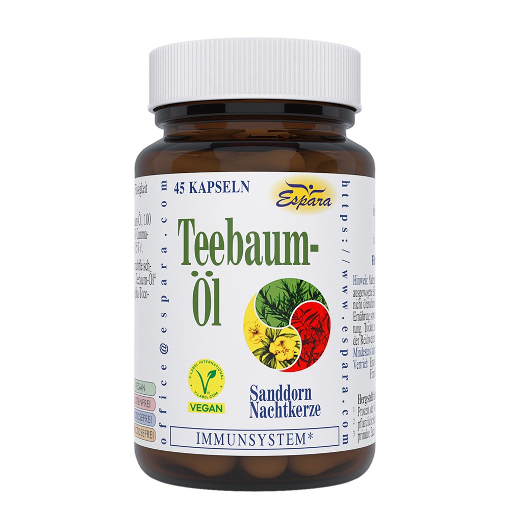 Espara Teebaumöl Kapseln 45 Kps.