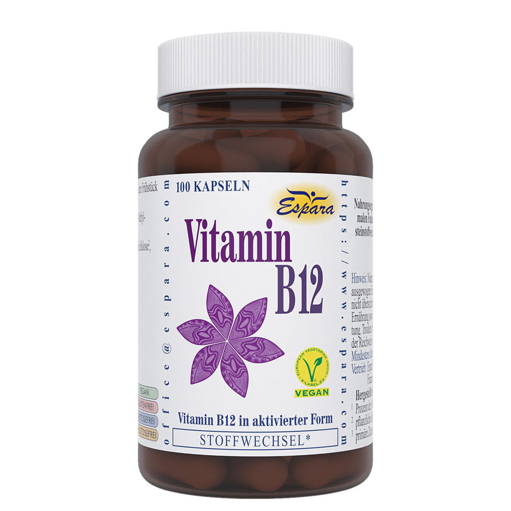 Espara Vitamin B12 Kapseln 100 Kps.