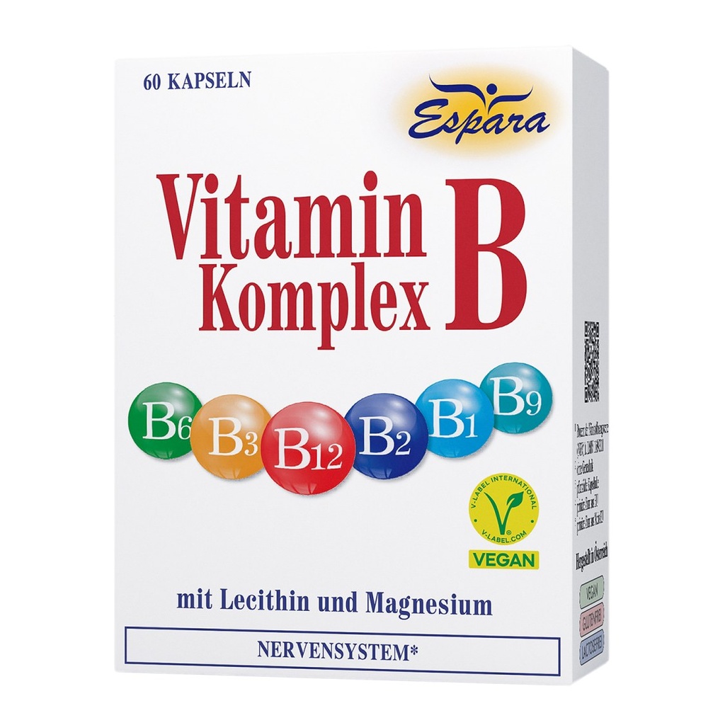 [7400179] Espara Vitamin B-Komplex 60 Kps.