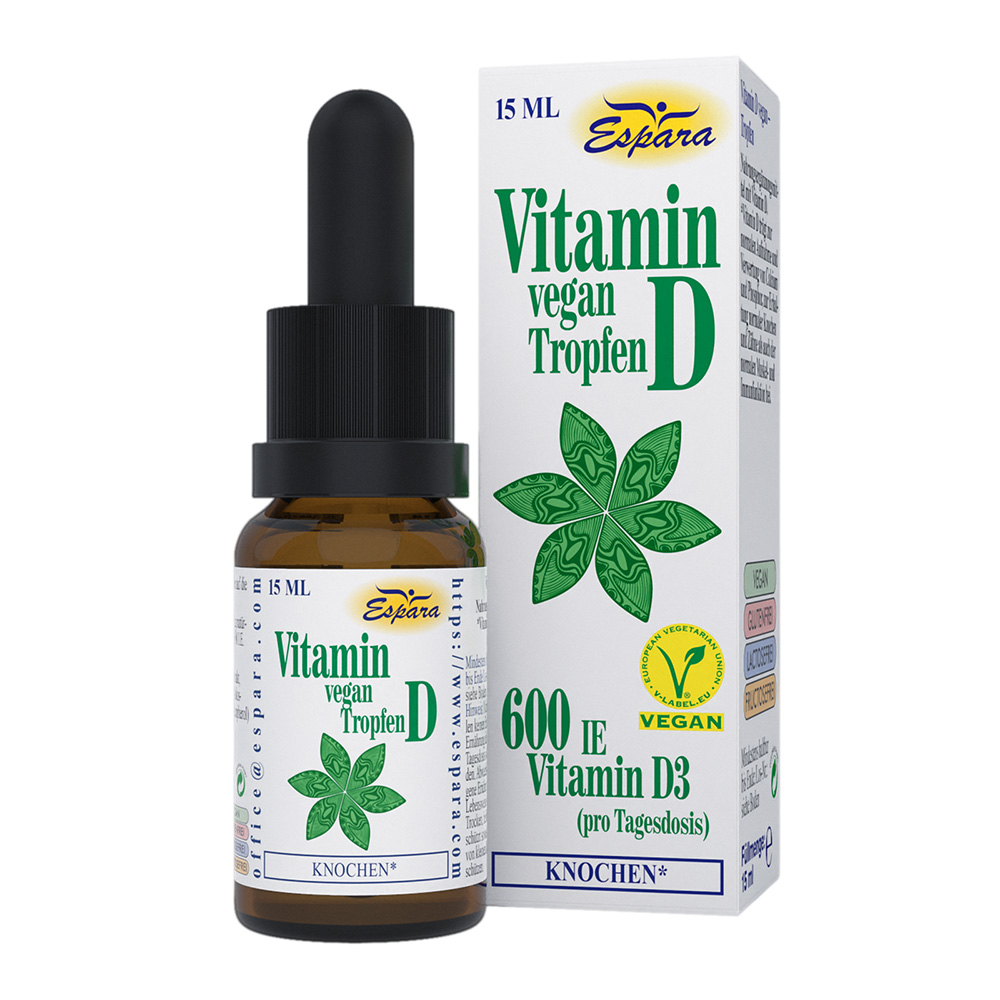 Espara Vitamin D vegan Tropfen  15 ml