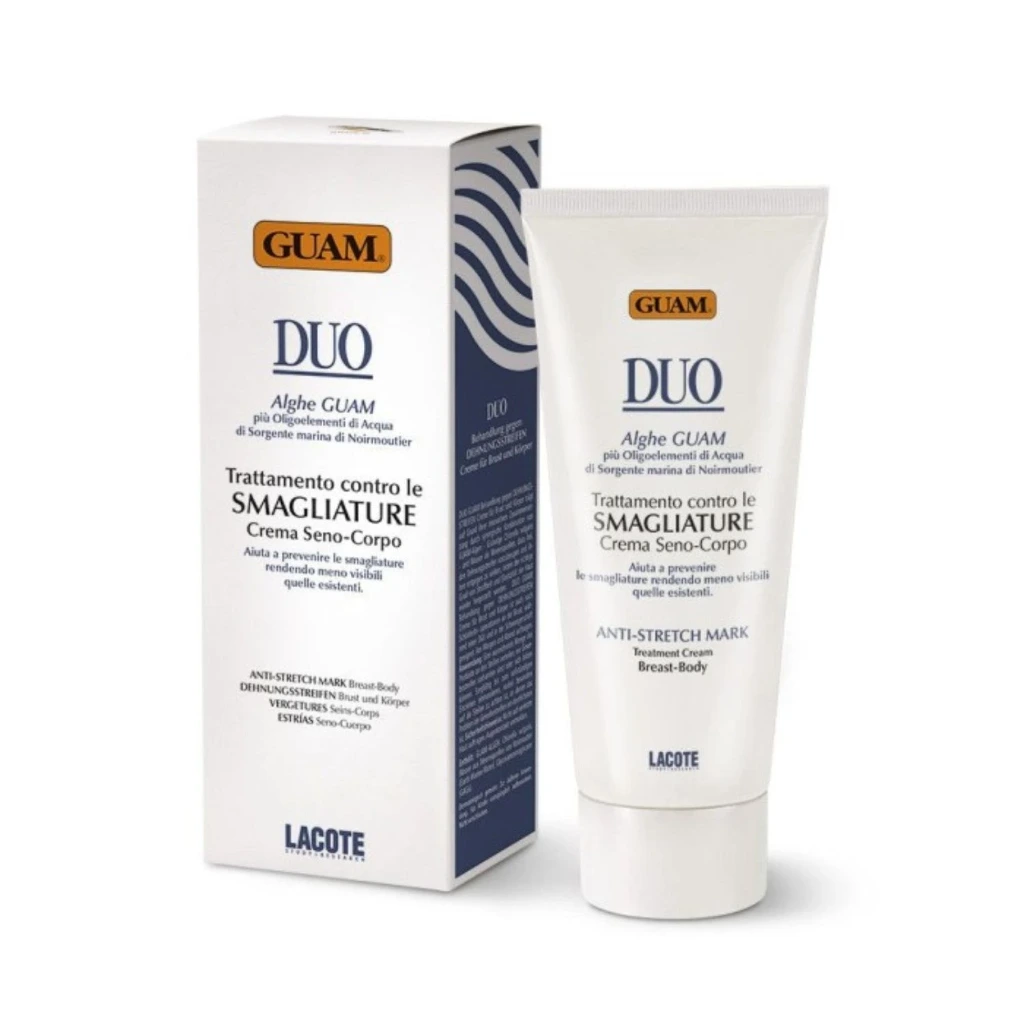 [290] GUAM DUO Intensivcreme gegen Dehnungsstreifen für Brust und Körper 200 ml