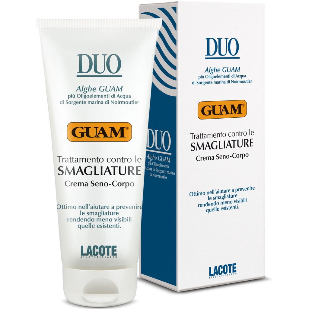 [290] GUAM DUO Intensivcreme gegen Dehnungsstreifen für Brust und Körper 200ml