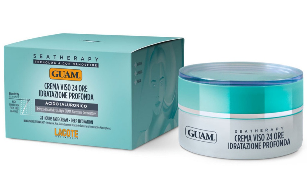 GUAM Seatherapy 24 Stunden Intensivcreme für Gesicht und Hals 50ml