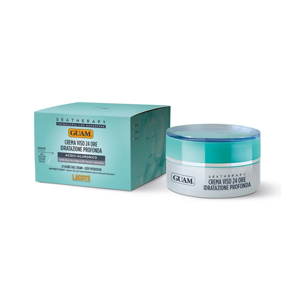 [1130] GUAM Seatherapy 24 Stunden Intensivcreme für Gesicht und Hals 50ml