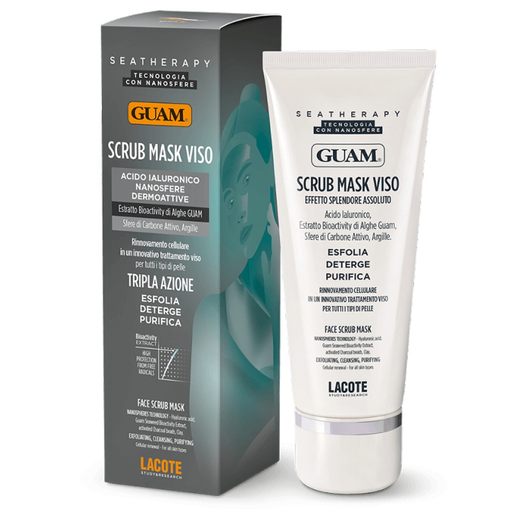 GUAM Seatherapy 3in1 Kohle-Scrub 75ml