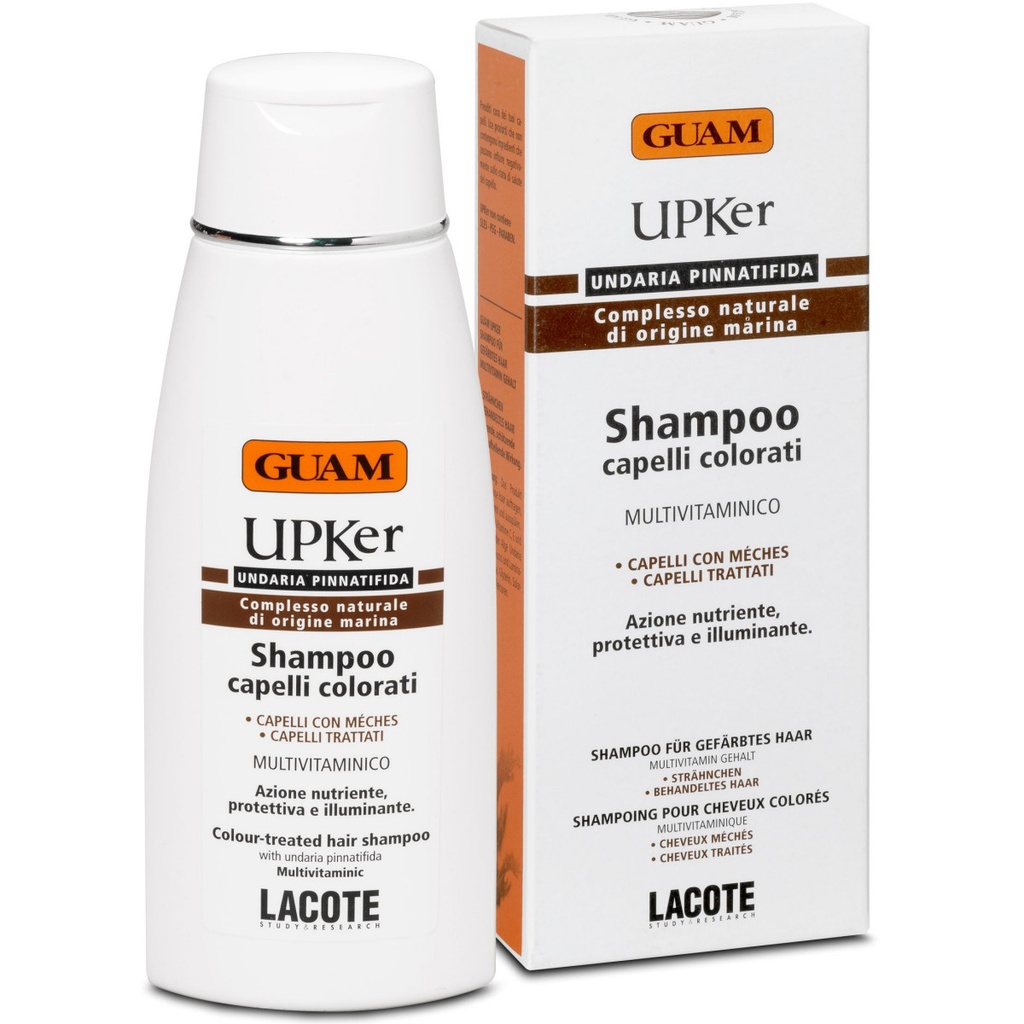 [430] GUAM UPKer Shampoo für gefärbtes Haar und Strähnen 200ml