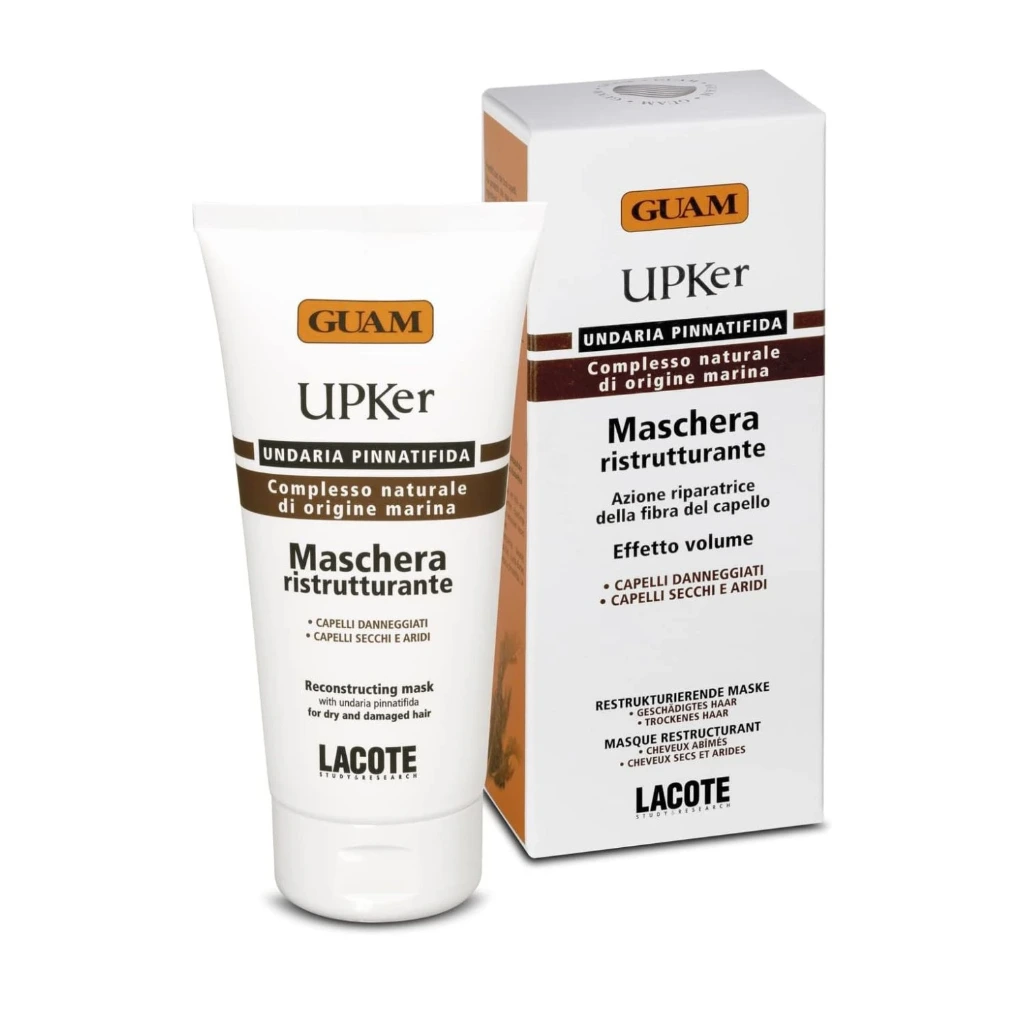 [465] GUAM UPKer Haarkur restrukturierend für trockenes Haar, Haarspliss 150 ml