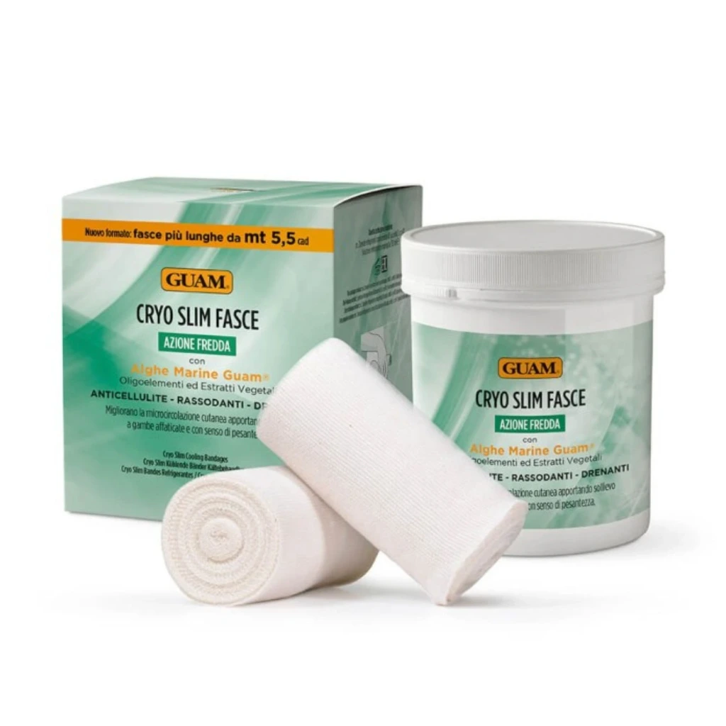[255-2] GUAM Cryo Slim kühlende Bandagen gegen müde und schwere Beine 