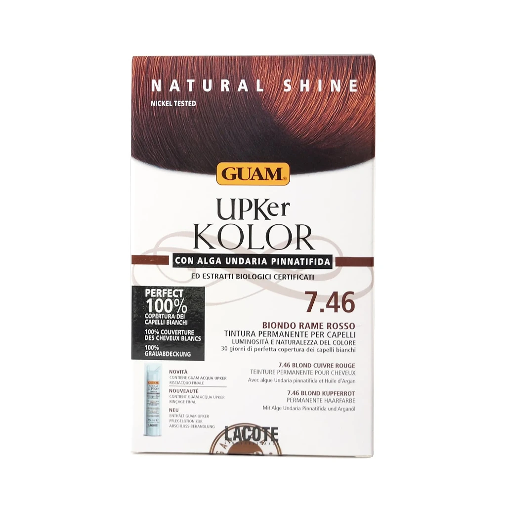 GUAM UPKer Kolor Braun-/Rottöne kupferfarbenes Rotblond 215 ml