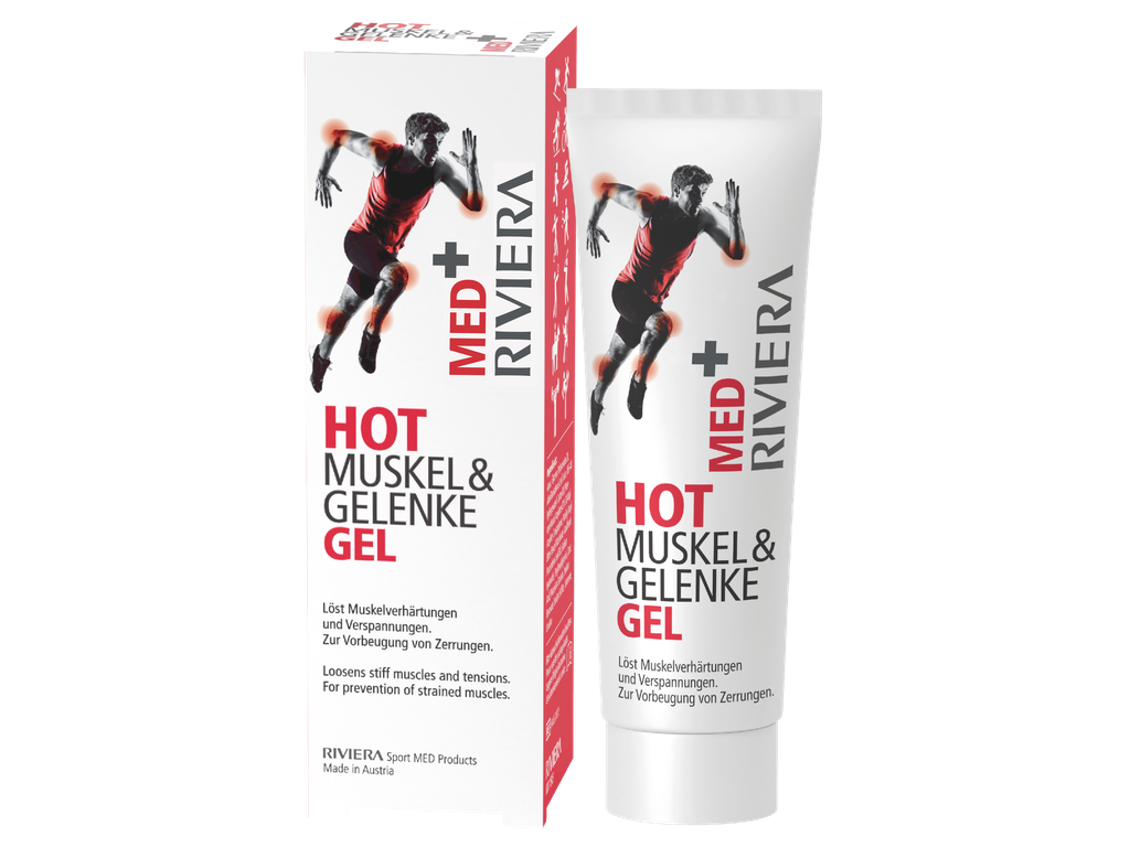 RIVIERA MED+ Hot Muskel & Gelenke Gel 25 ml