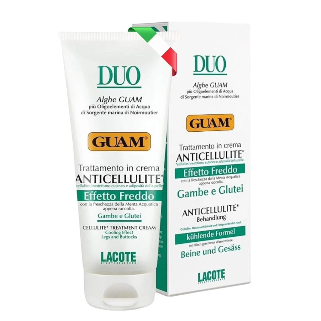 [198] GUAM DUO Anti-Cellulite-Creme Beine & Po kühlend 200ml