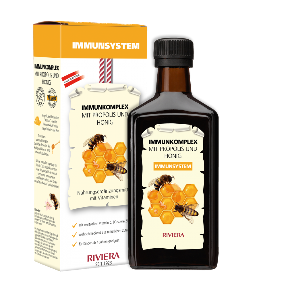 RIVIERA Immunkomplex mit Propolis und Honig 250ml