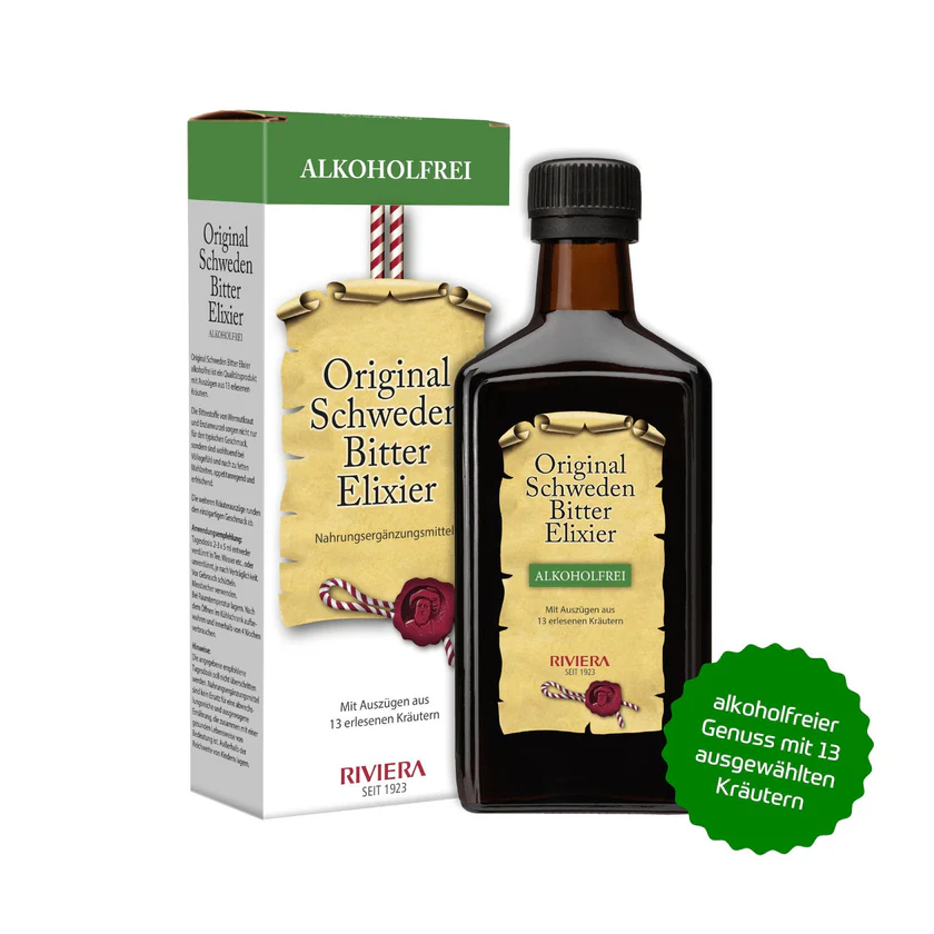 [SKELAF0250] RIVIERA Original Schwedenbitter Elixier alkoholfrei 250 ml