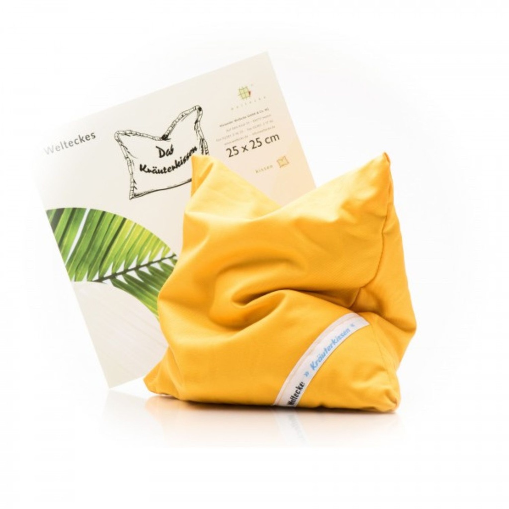 Weltecke Kräuterkissen 25x25 cm