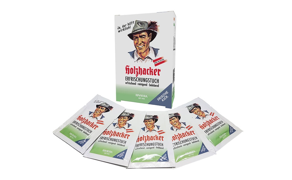 [HFET5ER001] Holzhacker Erfrischungstuch 5 Stk.
