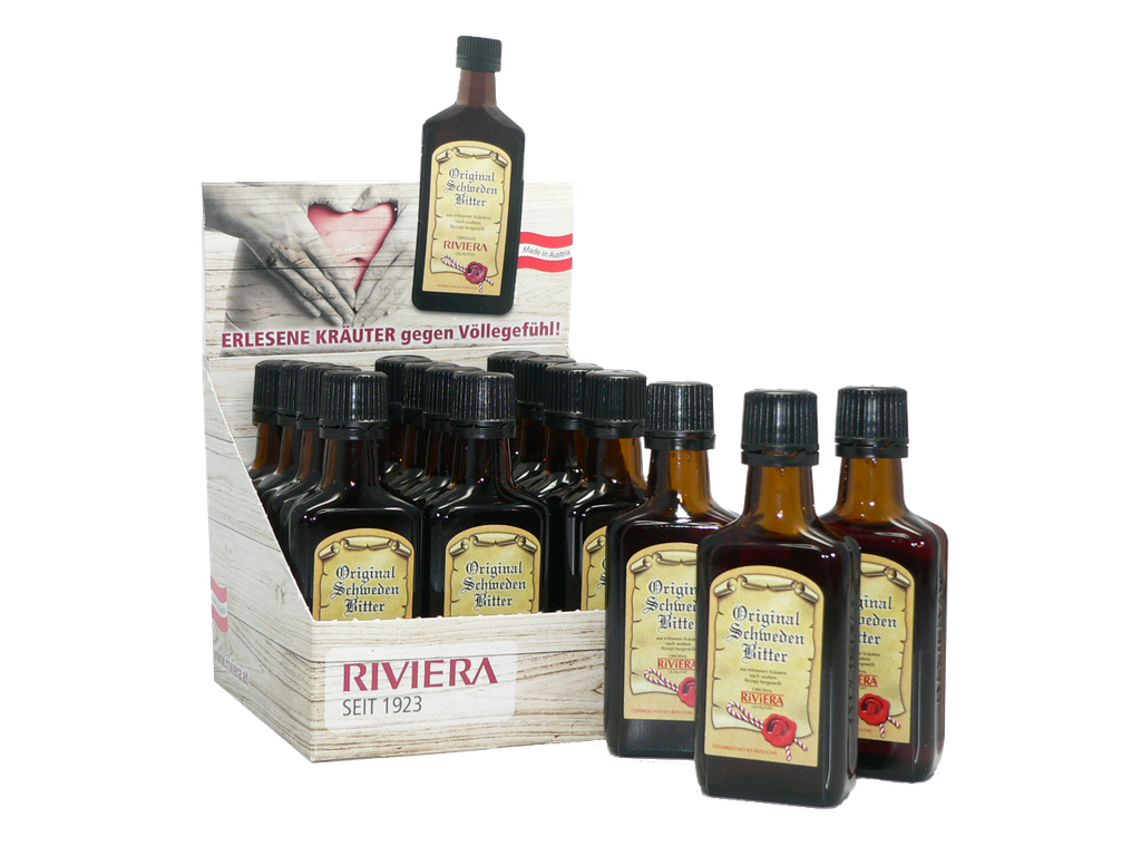 [SKELDIS0050] RIVIERA Original Schwedenkräuter Elixier Display  15x50 ml