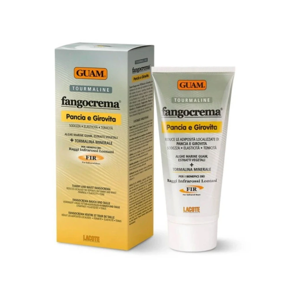GUAM Tourmaline Fangocrema Bauch + Hüfte FIR(Ferninfrarot Strahlung) 150ml