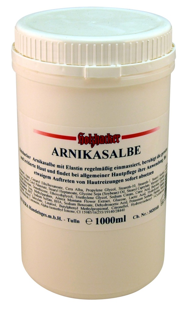 [ARCR1000P] Holzhacker Arnikasalbe  1000 ml
