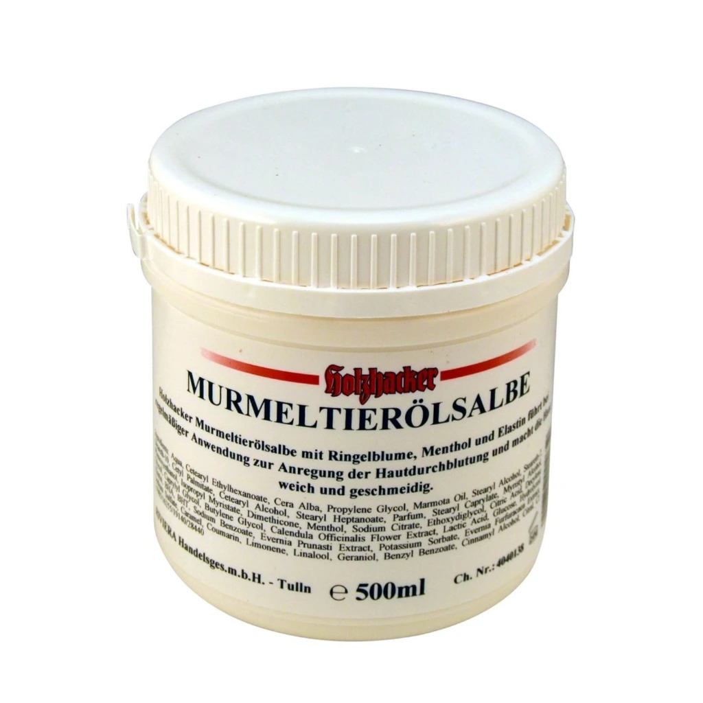 [MTCR0500P] Holzhacker Murmeltierölsalbe  500 ml