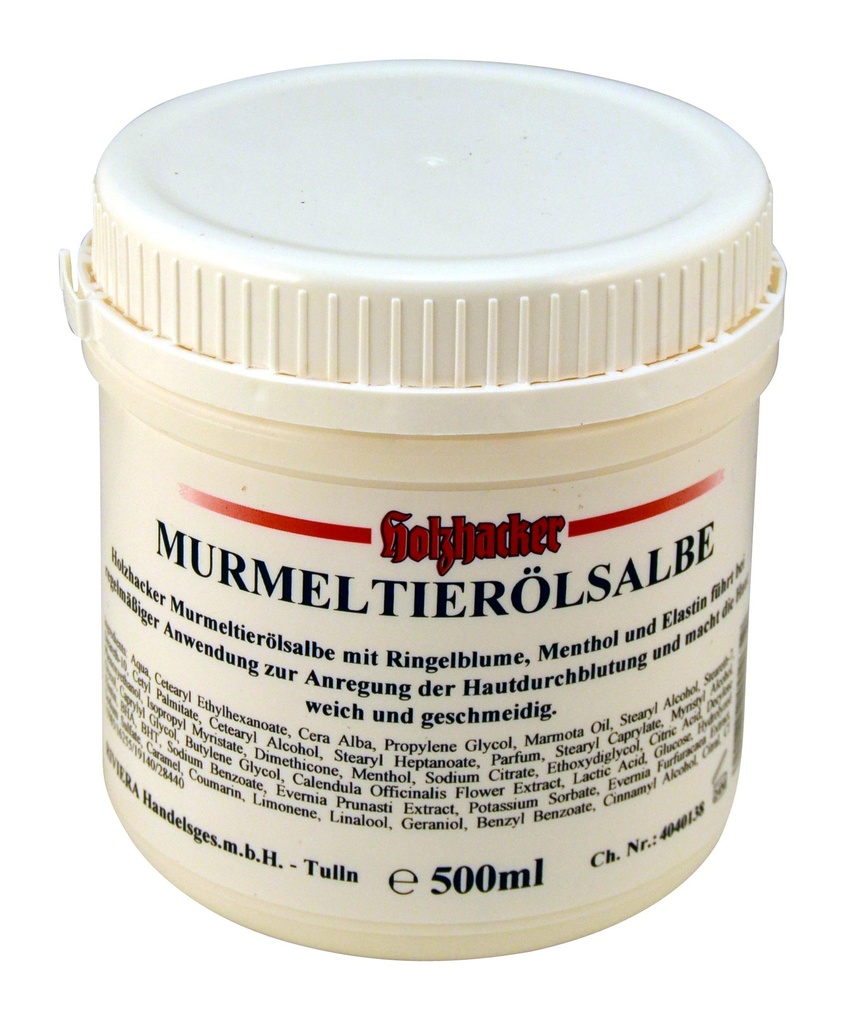 [MTCR0500P] Holzhacker Murmeltierölsalbe  500 ml